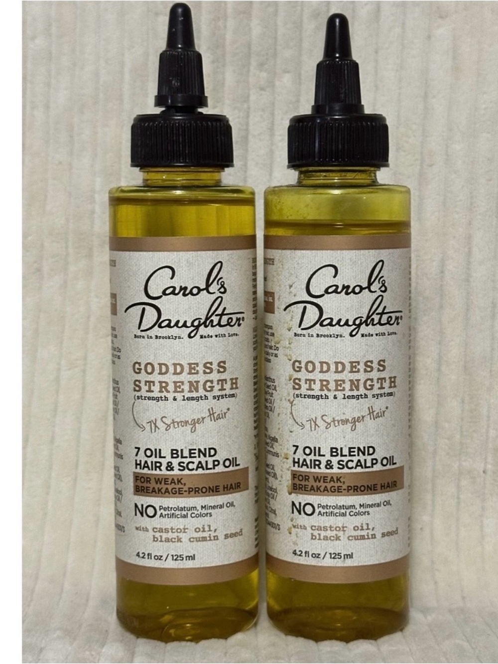 Carol's Daughter Goddess Strength 7 Oil Blend Hair & Scalp Oil - Yellow